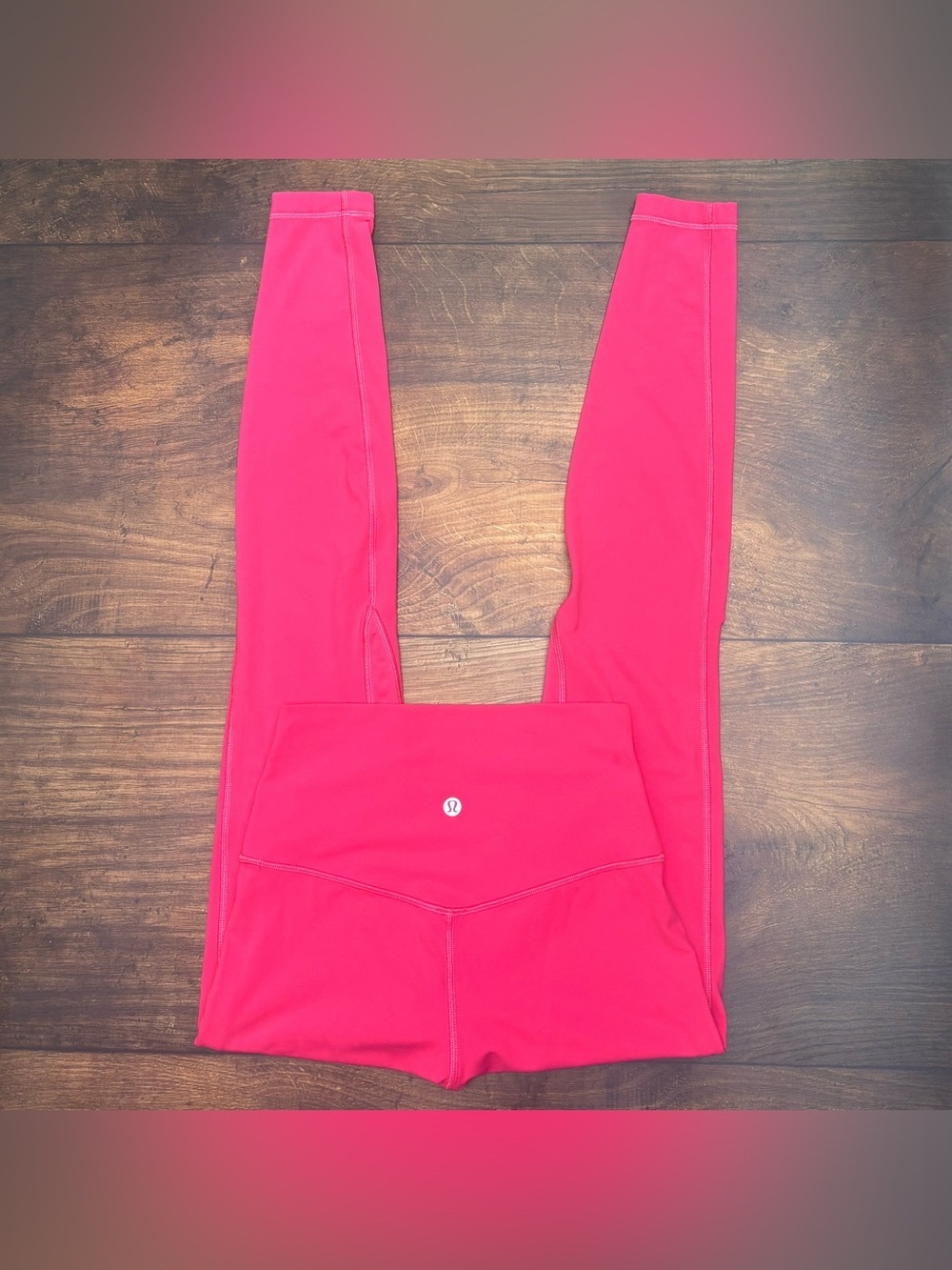 Lululemon Align High Rise Leggings 28" In Pale Raspberry Size 4